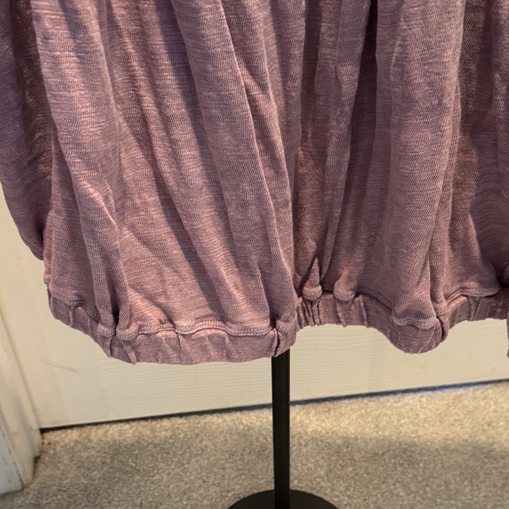 We The Free Parfait Bubble Lavender Purple Off-Shoulder Top Large NWOT - Picture 10 of 15